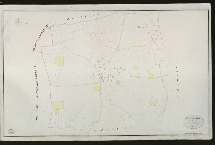 Grandchain. Section A _ de Beuron _ 2e de 3 Feuilles