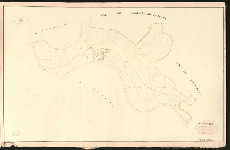 Andelys (Les). Section B _ des bois Renard _ 2e de 4 Feuilles