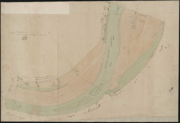 Cours de la Seine de Muids à Andé - Seine