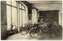 Evreux-Ville. Cycles et Automobiles-Etablissements Edmond Hée-Rue Joséphine, Evreux-Magasin de Vente et d'Exportation.