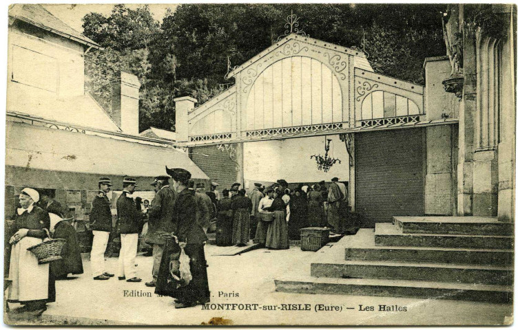 Montfort-sur-Risle. Les Halles.