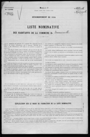BOURNAINVILLE 1936