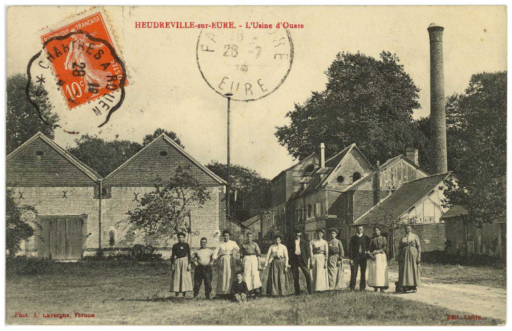 Heudreville-sur-Eure. L'Usine d'Ouate.
