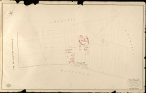 Croisy-sur-Eure. Section D _ du haut Croisy _ 3e et dernière Feuille
