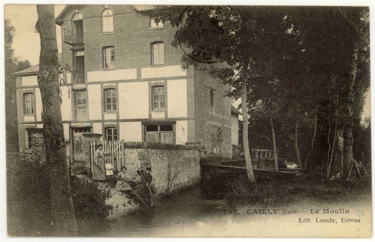 Cailly-sur-Eure. Le Moulin.