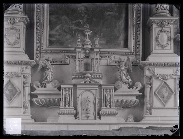 Église de Bernienville (Eure), tabernacle.