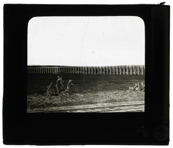 Aqueduc du Bardo à Tunis (Tunisie).
