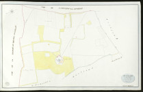 Chamblac (Le). Section D _ du Bosc Dubois _ 1ère de 2 feuilles _ Echelle de 1 à 2500 _