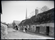 Ferme normande des environs de Ménesqueville (Eure).