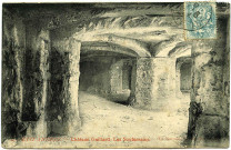 Andelys (Les). Petit Andely - Château Gaillard - Les souterrains.