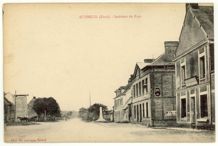 Autheuil. Intérieur du Pays.