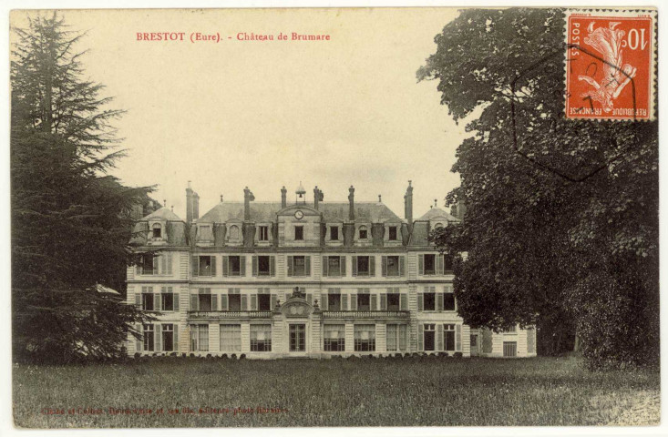Brestot. Château de Brumare.