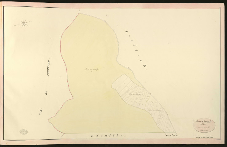 Hennezis. Section D _ du Thuit _ 1re de 2 Feuilles