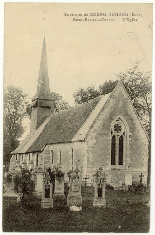 Bosc-Bénard-Crescy. L'Eglise.