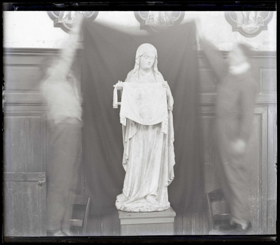 Statue de sainte-Véronique de l'église d'Écouis (Eure).