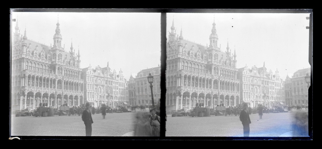 La Maison du Roi sur la Grand Place de Bruxelles (Belgique).