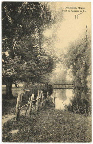 Houlbec. Pont du Chemin de Fer.