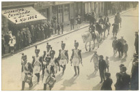 Louviers-Ville. Cavalcade du 7 Mai 1922.