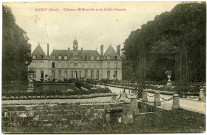 Alizay. Château de Rouville et la Grille d'entrée.