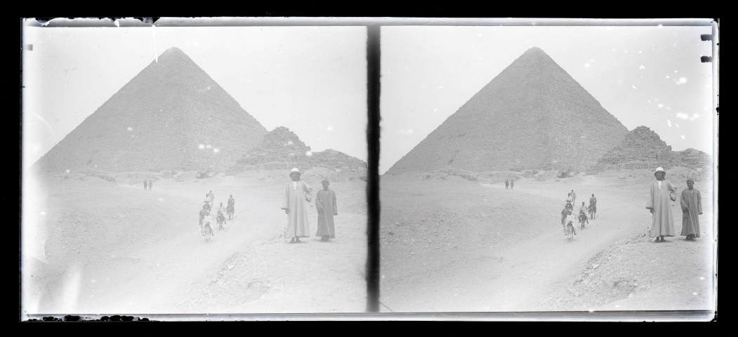 Pyramide de Gizeh (Égypte).