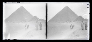 Pyramide de Gizeh (Égypte).