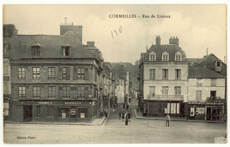 Cormeilles. Rue de Lisieux.