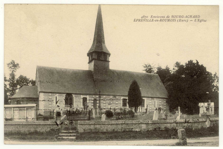 Epreville-en-Roumois. L'Eglise.