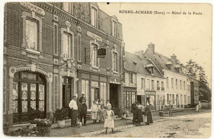 Bourg-Achard. Hôtel de la Poste.