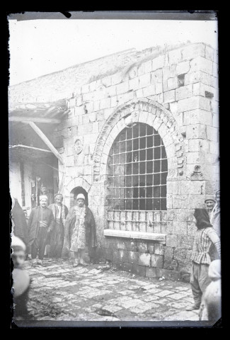 Fontaine dans les bazars d'Alep (Syrie).