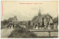 Manoir (Le). L'Eglise et la Route.