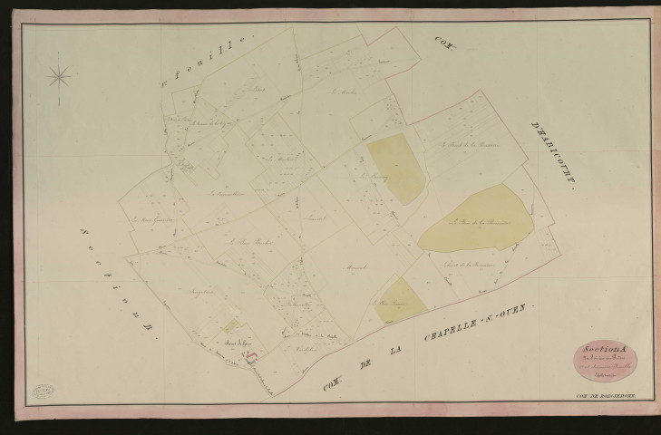 Bois-Jérôme. Section A _ du Poirier au Prêtre _ 2e et dernière Feuille