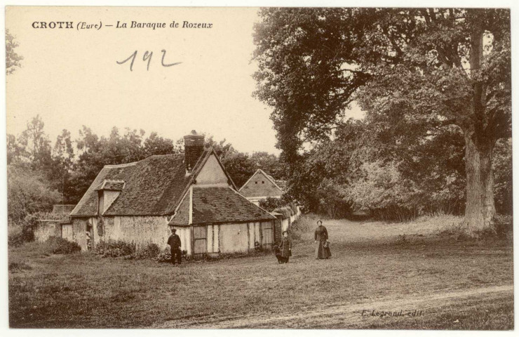 Croth. La Papeterie et les Bureaux.