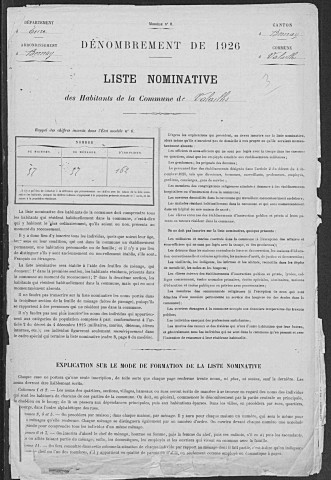 VALAILLES 1926