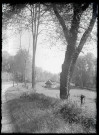 Chaumière dans la campagne de Rosay-sur-Lieure (Eure).