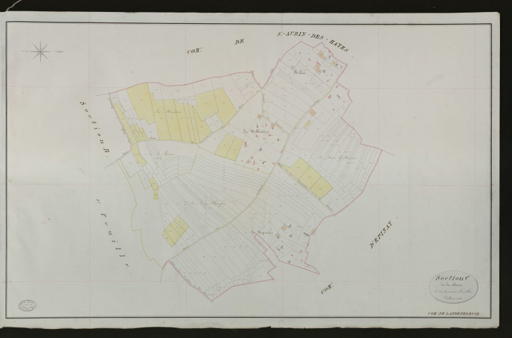 Landepéreuse. Section C _ de la chaise _ 2e et dernière Feuille