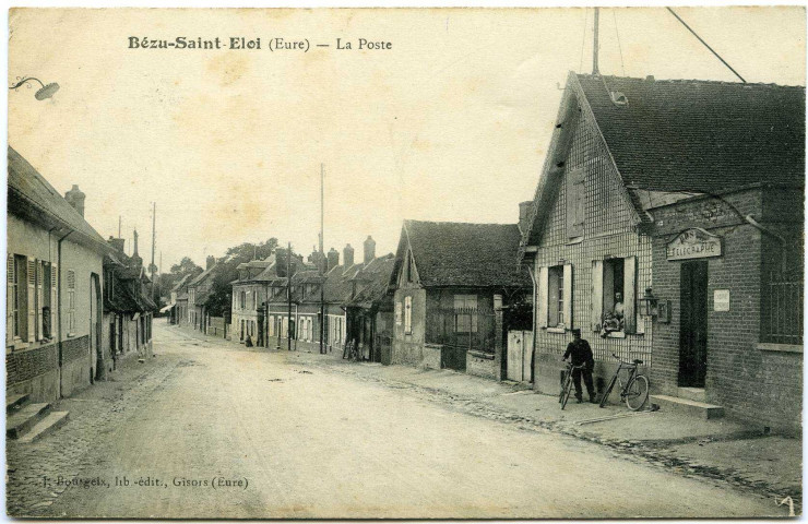 Bézu-Saint-Eloi. La Poste.