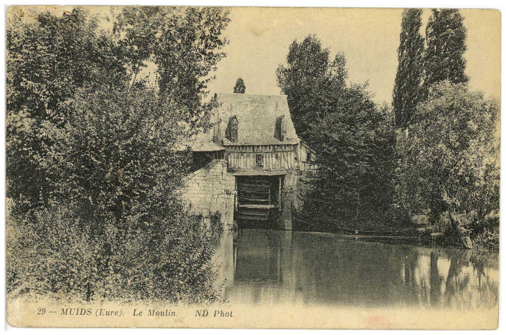 Muids. Le Moulin.
