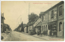 Richeville. Route Nationale.