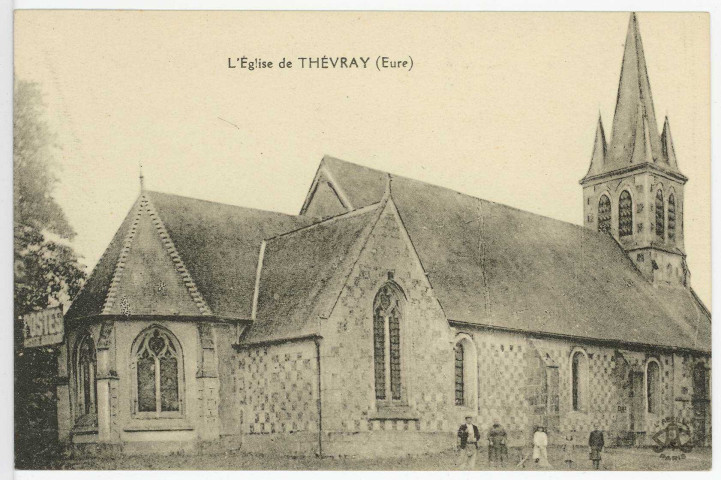 Thevray. L'Eglise de Thevray.