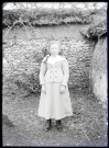 Portrait d'une jeune fille.