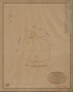 Fauville. Tableau d'assemblage _ du Plan Parcellaire de la Commune de Fauville _ Canton de Evreux Sud - Evreux - Eure. _ Terminé sur le Terrain le 3 Juillet 1841, sous l'administration de M. Zédé, Préfet _ M. Bercher, Maire _ sous la Direction de M. Garnier, Directeur des Contributions directes _ M. Le Fébure, Géomètre en Chef. _ Par M. Pizier, Géomètre de 1re classe.