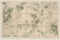 Carte de Cassini n° 26 (Évreux, Dreux)