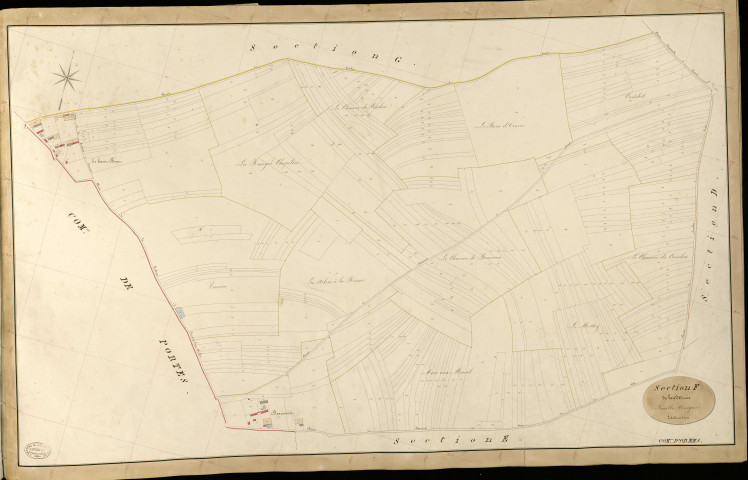 Ormes. Section F _ du bois d'Ormes _ Feuille Unique