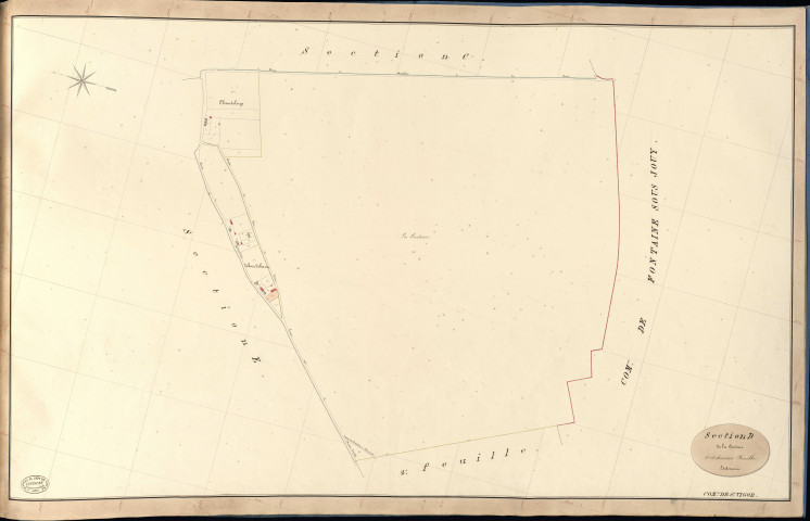 Saint-Vigor. Section D _ de la Couture _ 2e et dernière Feuille