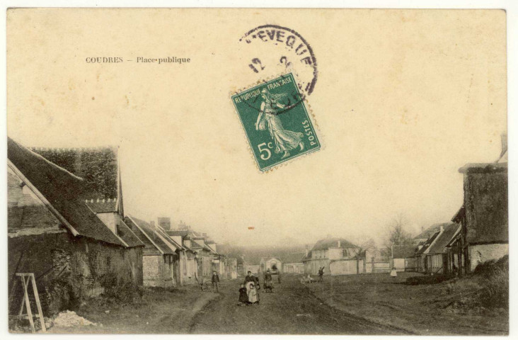 Coudres. Place Publique.