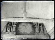 Maître-autel (dessus) de l'église de Rouvray (Eure).