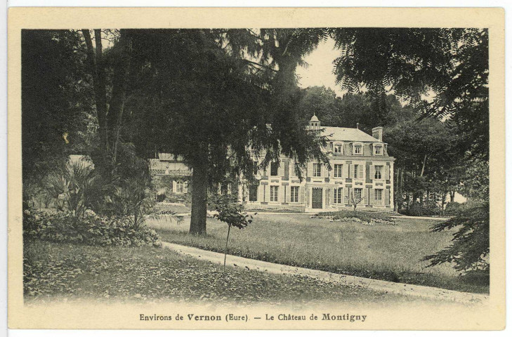 Saint-Marcel. Château de Montigny.