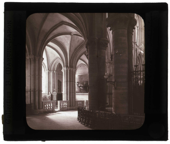 Abbaye aux Hommes de Caen (Calvados), déambulatoire.