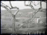 Vue de la campagne de Rosay-sur-Lieure (Eure).