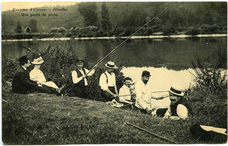 Glisolles. Une partie de pêche.